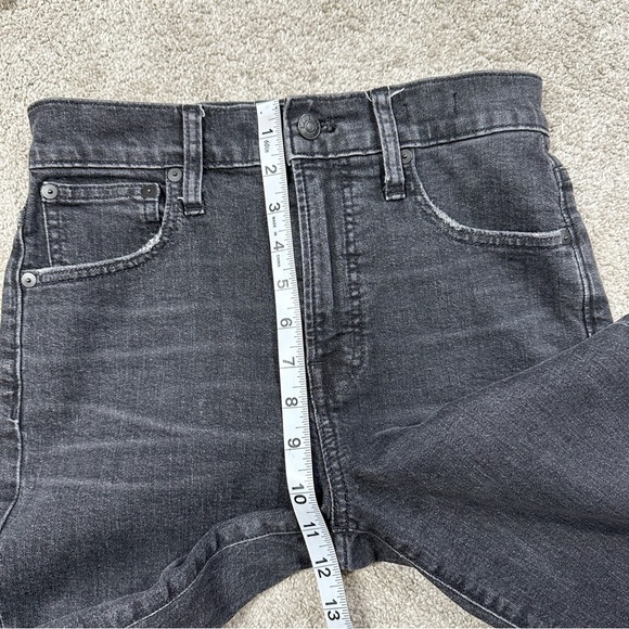 Madewell The Perfect Vintage Jean High Rise Tapered Leg in Sumner Wash Black 26 - Picture 14 of 16